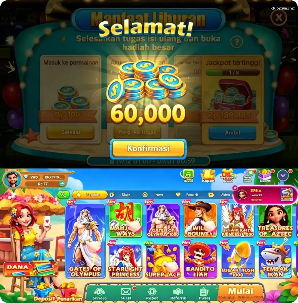 duogaming Masuk - duogaming Resmi